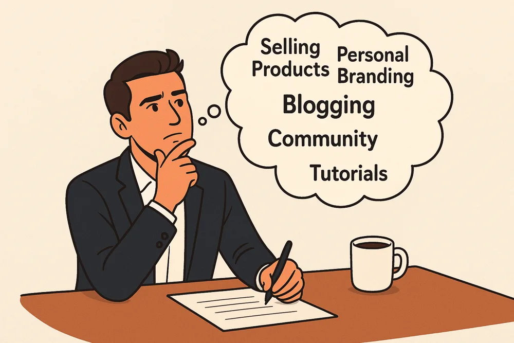 Know your goals to create a website