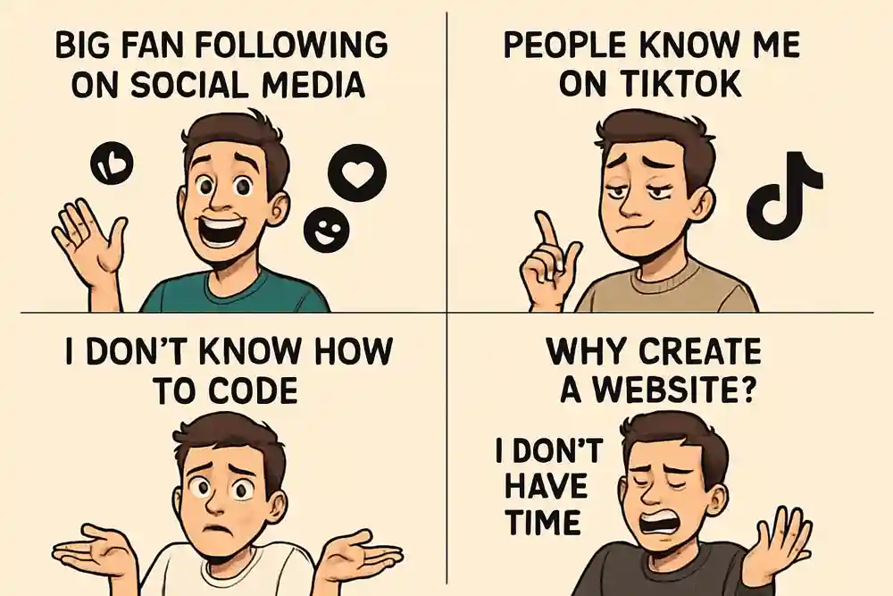Why people don’t need a website